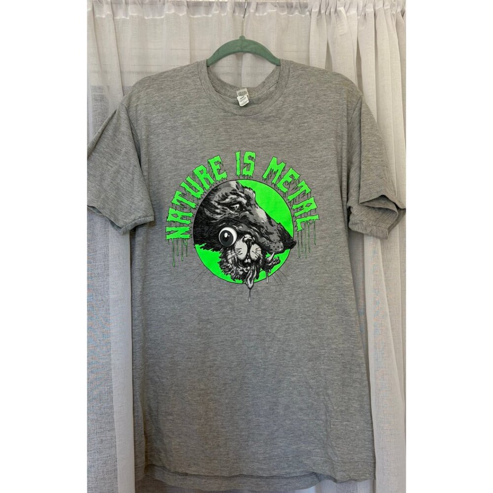 M&O Nature Is Metal Shirt Large